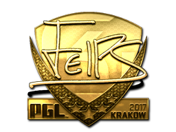 Item Sticker | felps (Gold) | Krakow 2017
