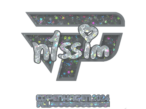 Item Sticker | n1ssim (Glitter) | Copenhagen 2024