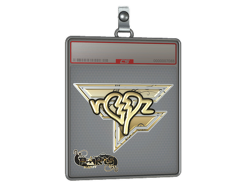 Item Sticker Slab | ropz (Gold) | Paris 2023