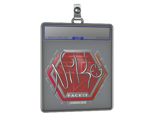Item Sticker Slab | NiKo | London 2018