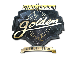 Item Sticker | Golden (Gold) | Berlin 2019