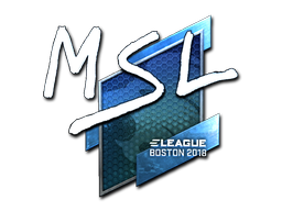 Item Sticker | MSL (Foil) | Boston 2018