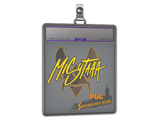Item Sticker Slab | misutaaa (Holo) | Stockholm 2021