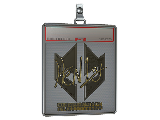 Item Sticker Slab | HEN1 (Gold) | Copenhagen 2024