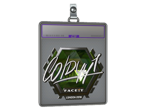 Item Sticker Slab | COLDYY1 (Foil) | London 2018