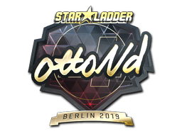 Item Sticker | ottoNd (Gold) | Berlin 2019