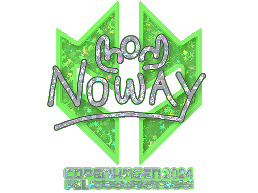 Item Sticker | noway (Glitter) | Copenhagen 2024