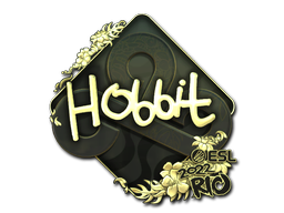 Item Sticker | Hobbit (Gold) | Rio 2022