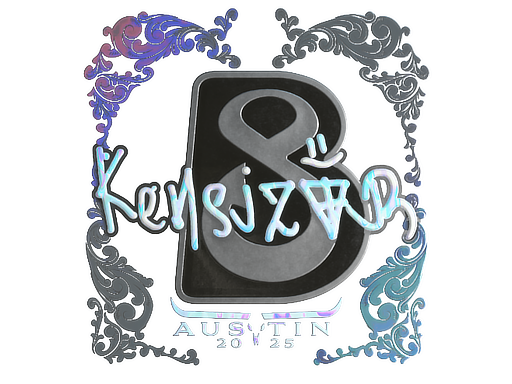 Item Sticker | kensizor (Holo) | Austin 2025