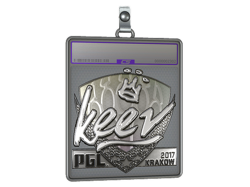 Item Sticker Slab | keev (Foil) | Krakow 2017