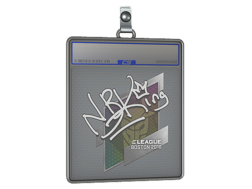 Item Sticker Slab | NBK- | Boston 2018