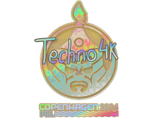 Item Sticker | Techno4K (Holo) | Copenhagen 2024