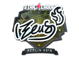 Item Sticker | Zeus (Foil) | Berlin 2019