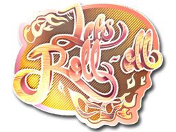 Item Sticker | Let's Roll-oll (Holo)