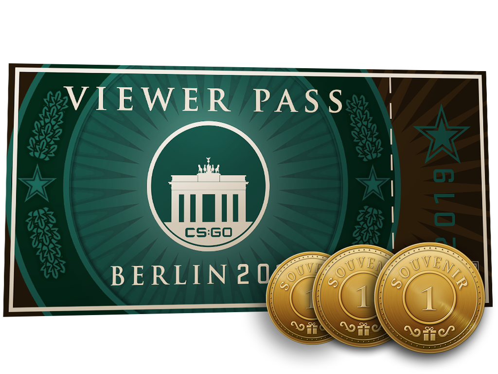 Item Berlin 2019 Viewer Pass   3 Souvenir Tokens