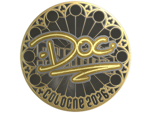 Item Sticker | doc (Gold) | Cologne 2026
