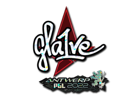 Item Sticker | gla1ve (Glitter) | Antwerp 2022