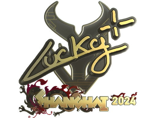 Item Sticker | Lucky (Gold) | Shanghai 2024