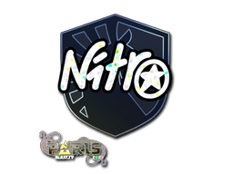 Item Sticker | nitr0 (Glitter) | Paris 2023