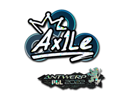 Item Sticker | Ax1Le (Glitter) | Antwerp 2022