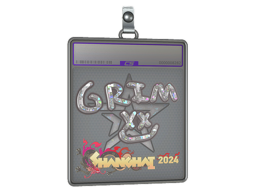 Item Sticker Slab | Grim (Glitter) | Shanghai 2024