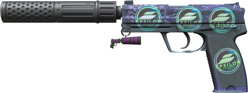 Item USP-S | Black Lotus