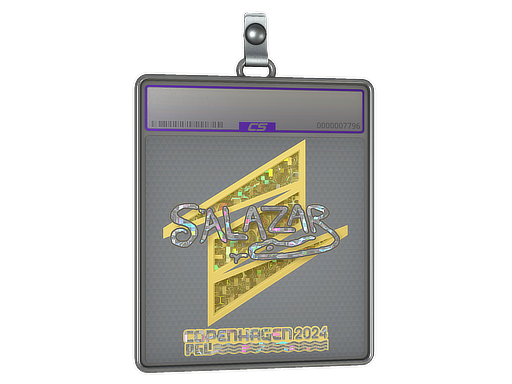 Item Sticker Slab | salazar (Glitter) | Copenhagen 2024