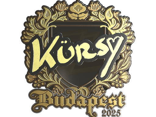 Item Sticker | Kursy (Gold) | Budapest 2025