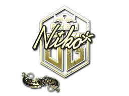 Item Sticker | niko (Gold)  | Paris 2023