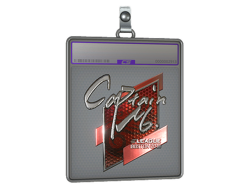 Item Sticker Slab | captainMo (Foil) | Boston 2018