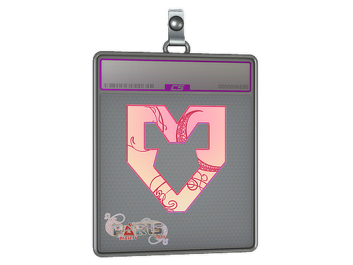 Item Sticker Slab | MOUZ (Holo) | Paris 2023