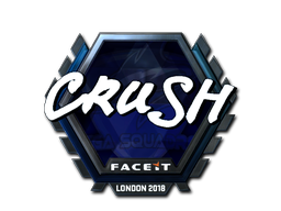 Item Sticker | crush (Foil) | London 2018