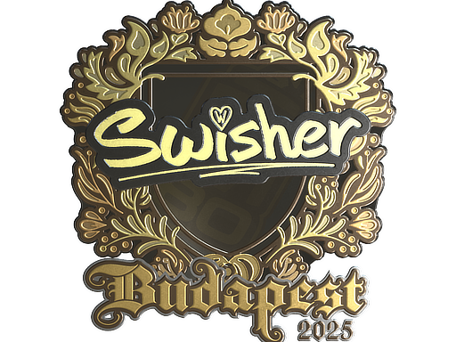 Item Sticker | Swisher (Gold) | Budapest 2025