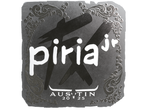 Item Sticker | piriajr (Foil) | Austin 2025