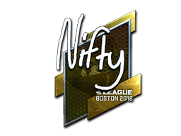Item Sticker | Nifty (Foil) | Boston 2018