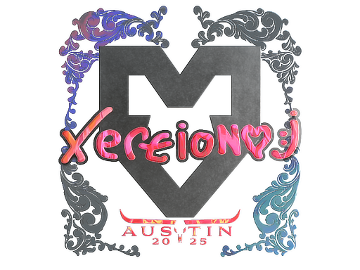 Item Sticker | xertioN (Holo) | Austin 2025