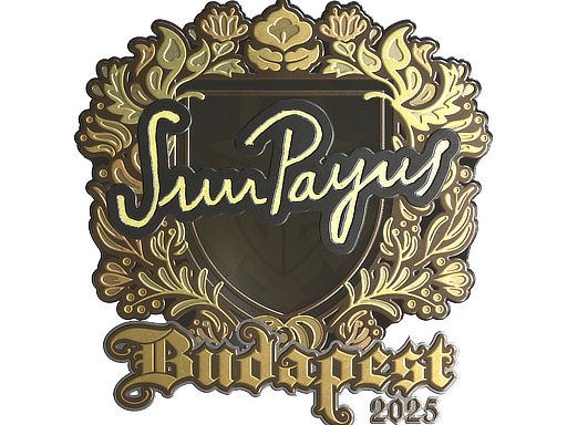 Item Sticker | SunPayus (Gold) | Budapest 2025