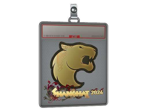Item Sticker Slab | FURIA (Gold) | Shanghai 2024