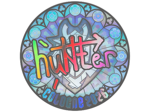 Item Sticker | huNter- (Holo) | Cologne 2026