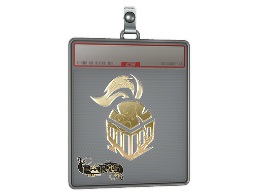 Item Sticker Slab | Into The Breach (Gold) | Paris 2023