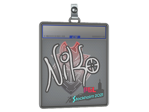 Item Sticker Slab | NiKo | Stockholm 2021