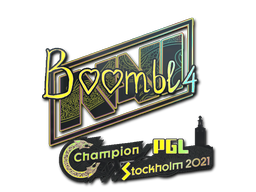 Item Sticker | Boombl4 (Holo) | Stockholm 2021