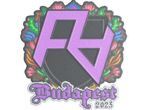 Item Sticker | Rare Atom (Embroidered) | Budapest 2025