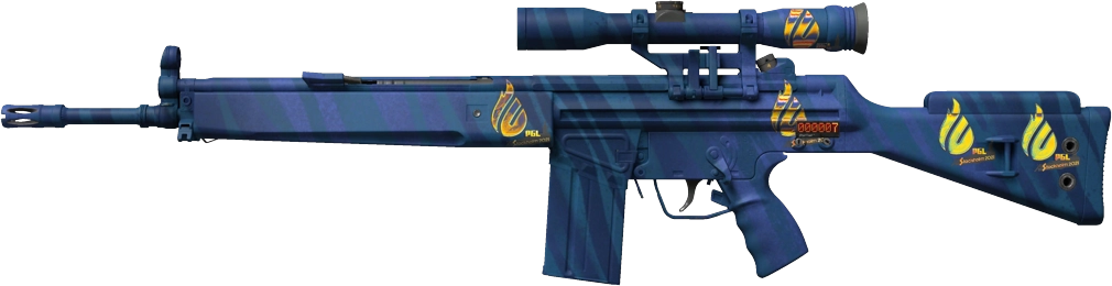 Item G3SG1 | Azure Zebra