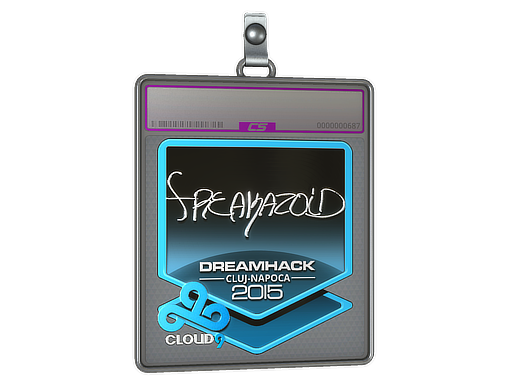 Item Sticker Slab | freakazoid (Foil) | Cluj-Napoca 2015