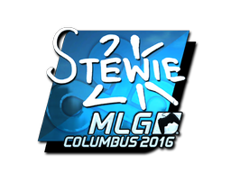Item Sticker | Stewie2K (Foil) | MLG Columbus 2016