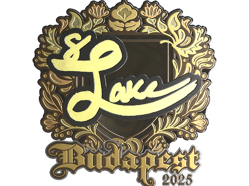 Item Sticker | Lake (Gold) | Budapest 2025
