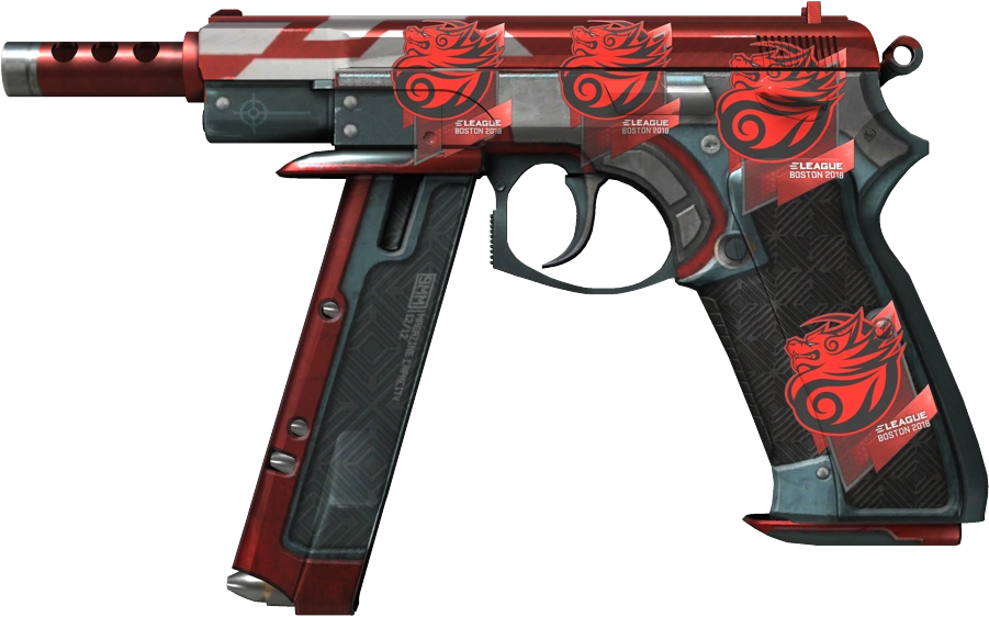 Item CZ75-Auto | Red Astor