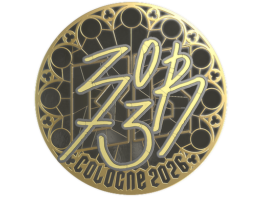 Item Sticker | zorte (Gold) | Cologne 2026