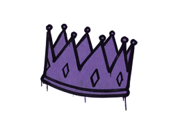 Item Sealed Graffiti | King Me (Monster Purple)